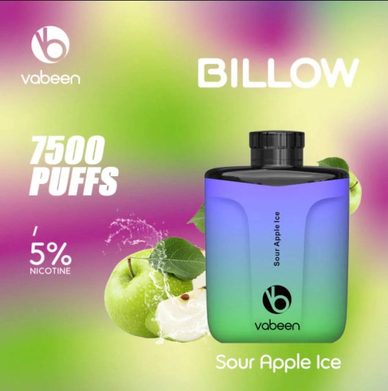 BILLOW VAPE Sour Apple Ice